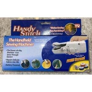Portable Handy Stitch Battery Power Handheld Sewing Machine Seamstress